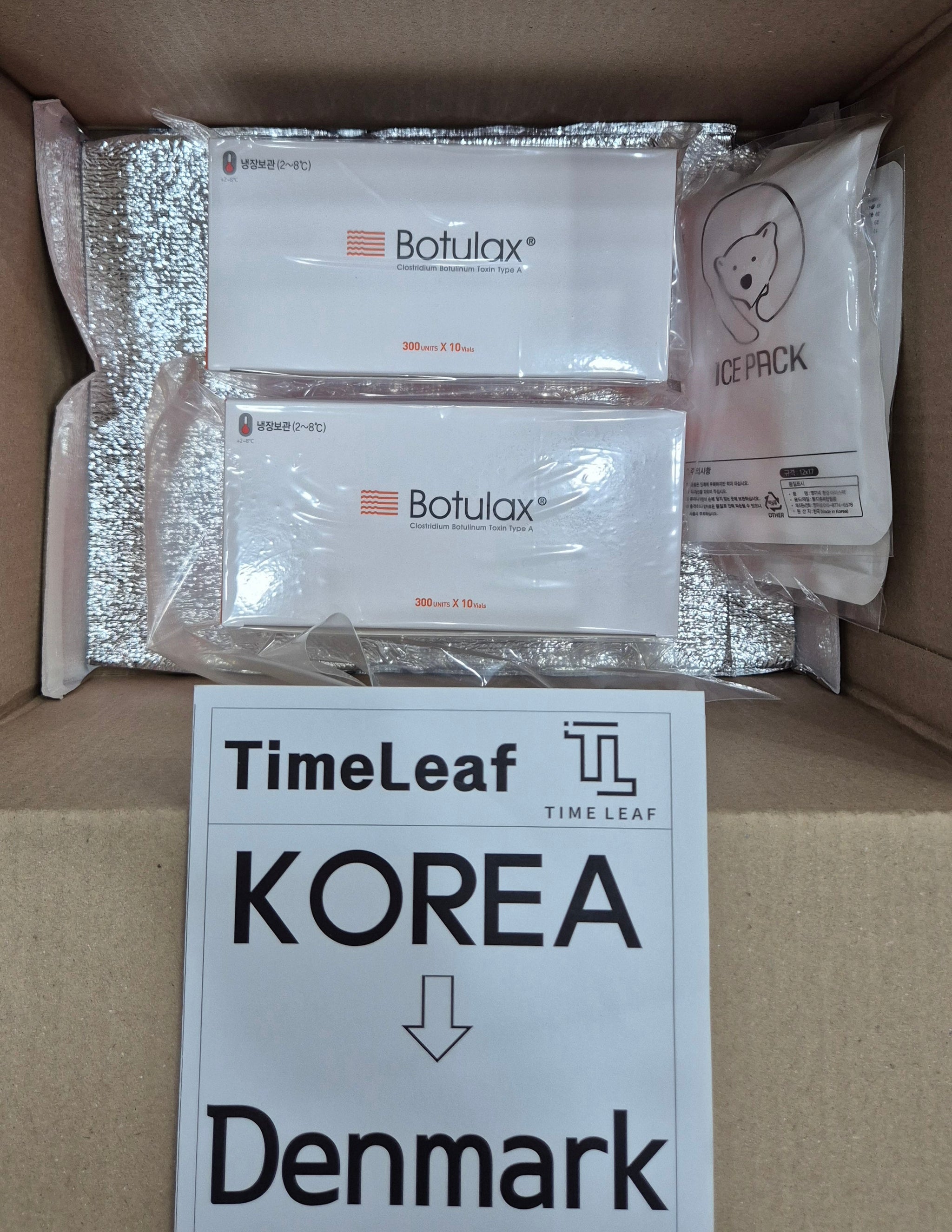 KOREA to DENMARK