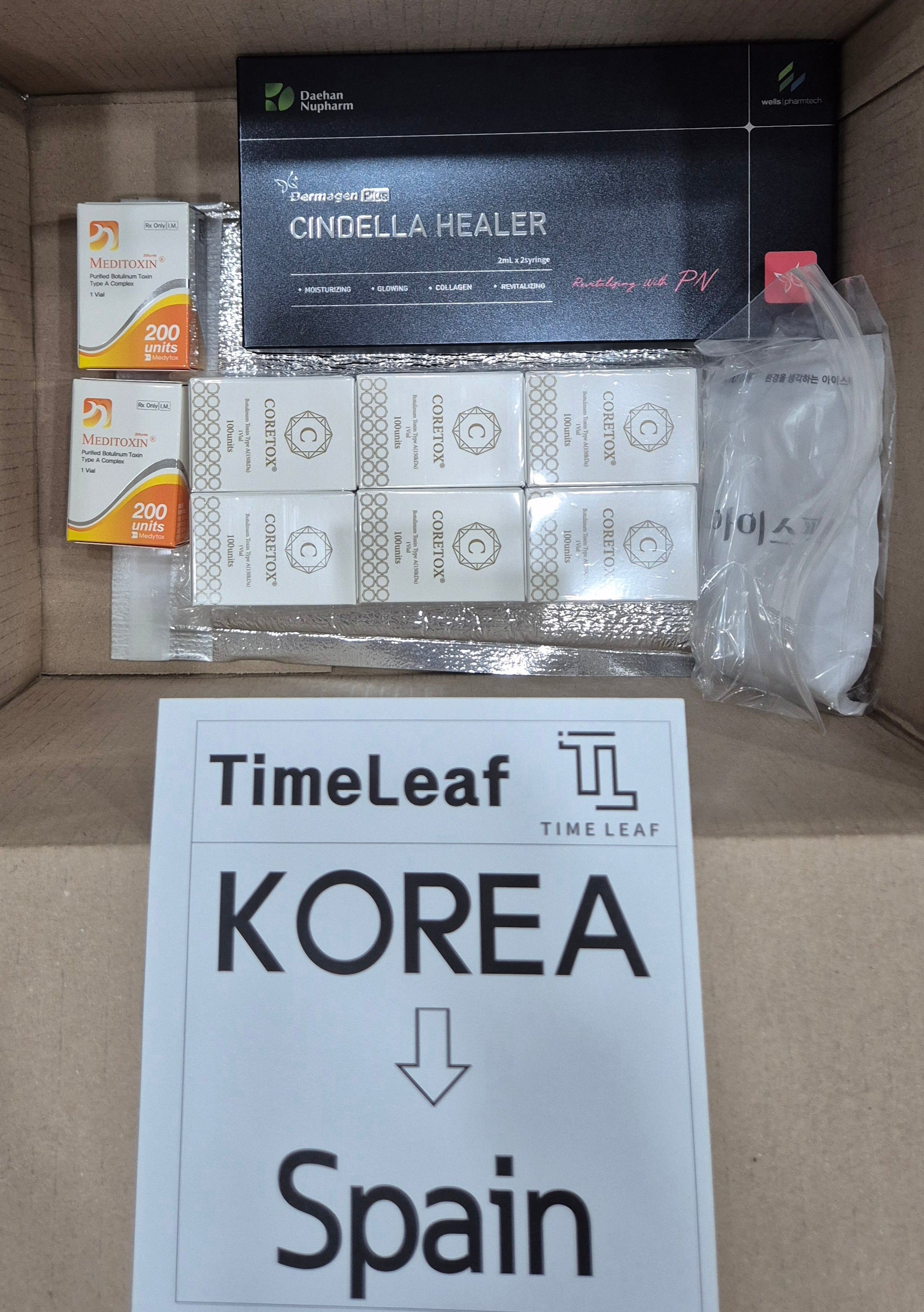 KOREA to SPAIN