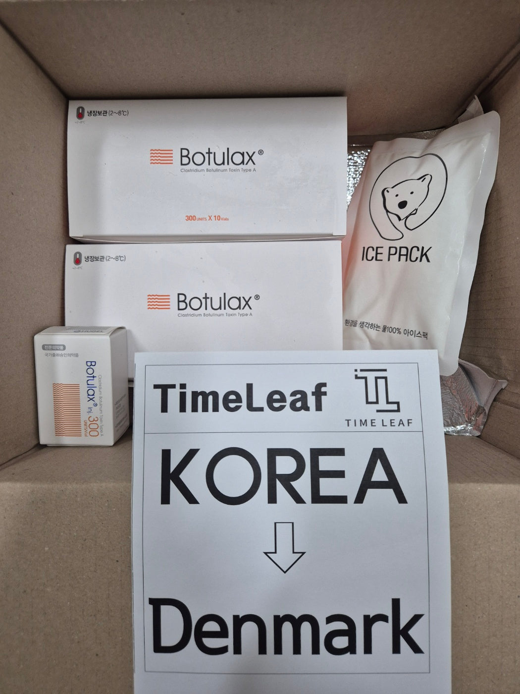 KOREA to DENMARK
