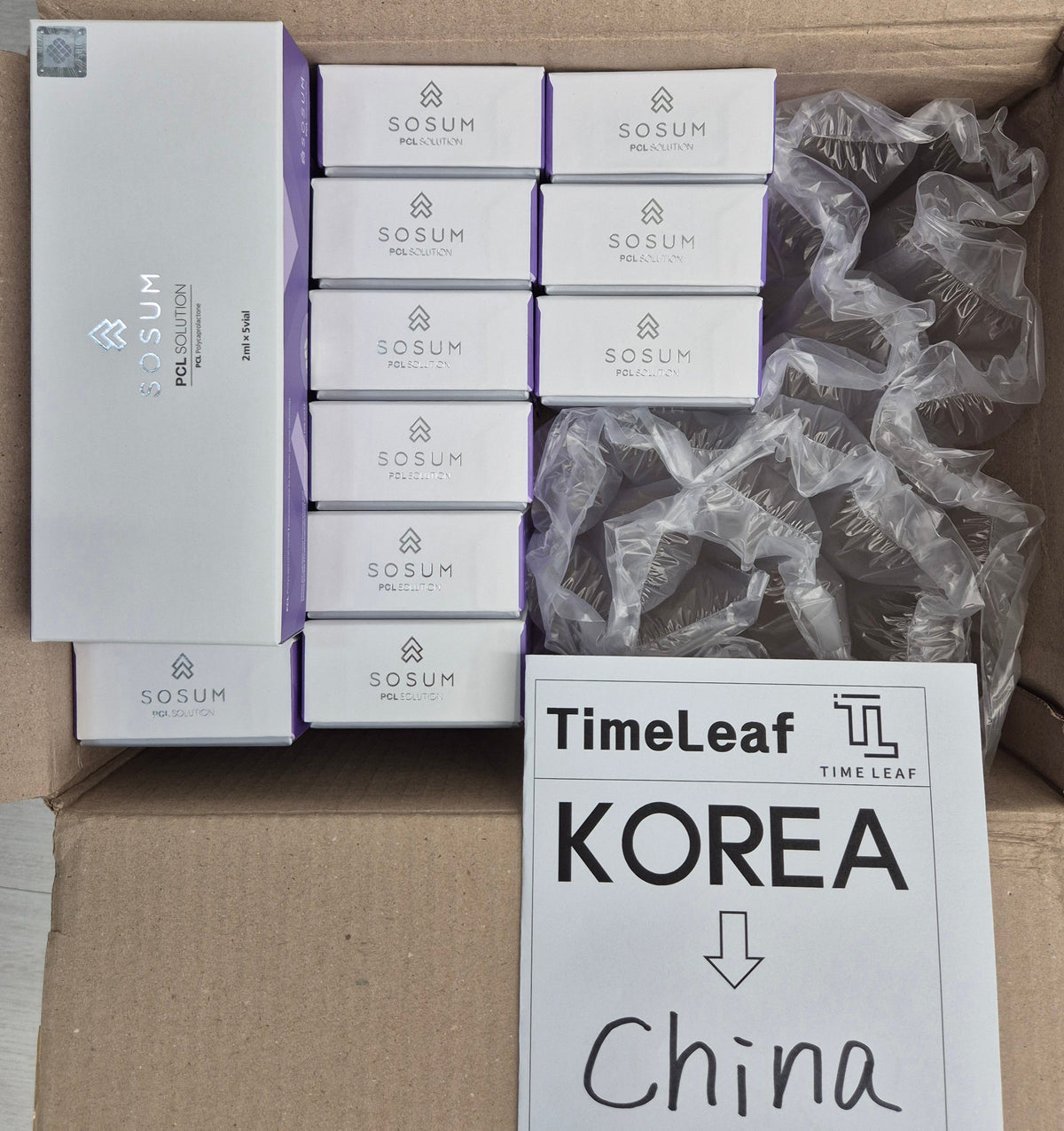 KOREA to CHINA