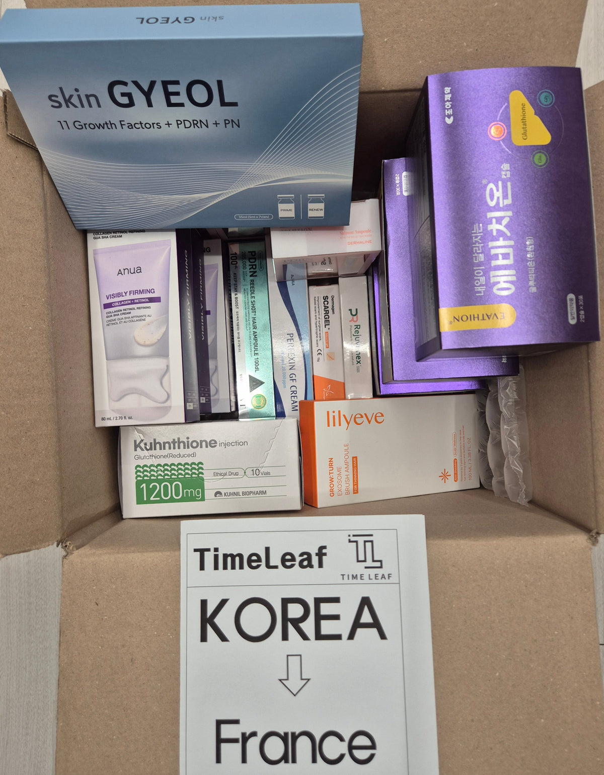 KOREA to FRANCE