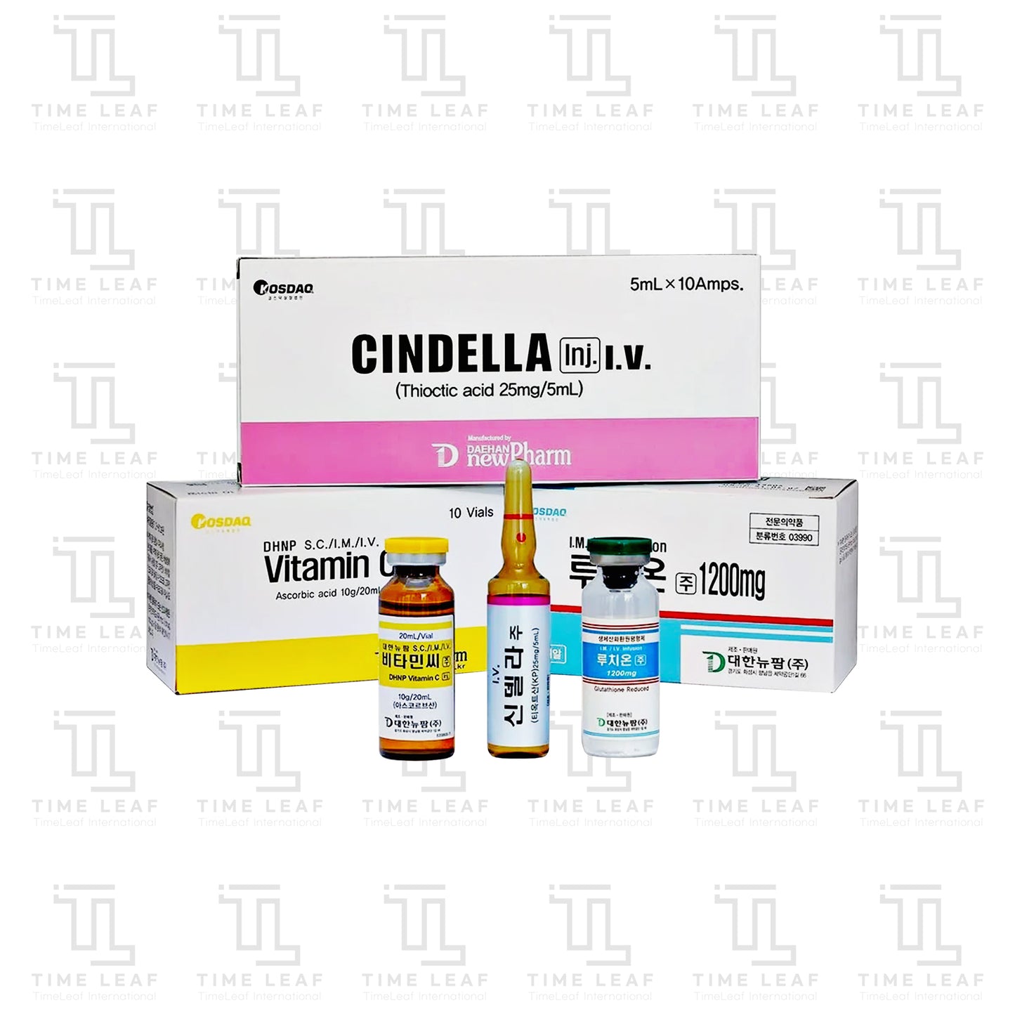 CINDELLA + LUTHIONE + VITAMIN C Set