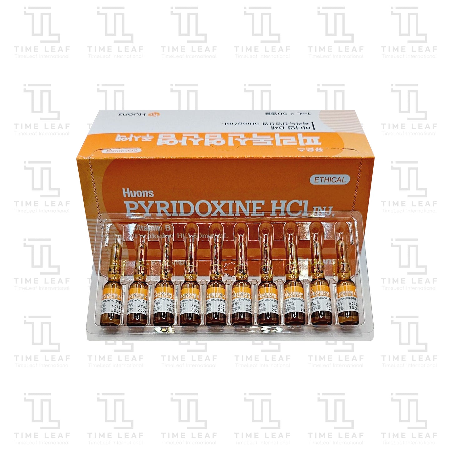 PYRIDOXINE HCl HUONS INJ