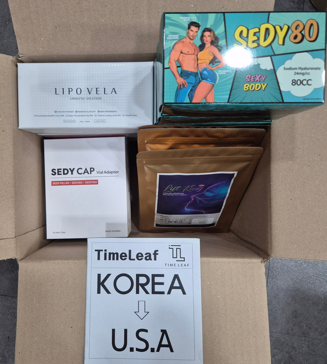 KOREA to USA