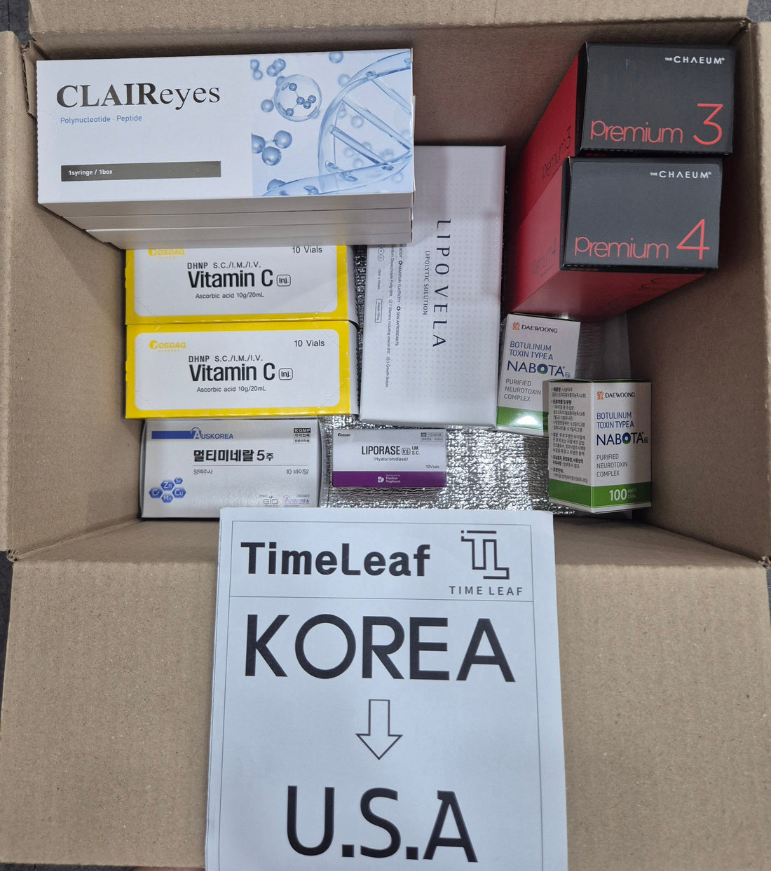 KOREA to USA