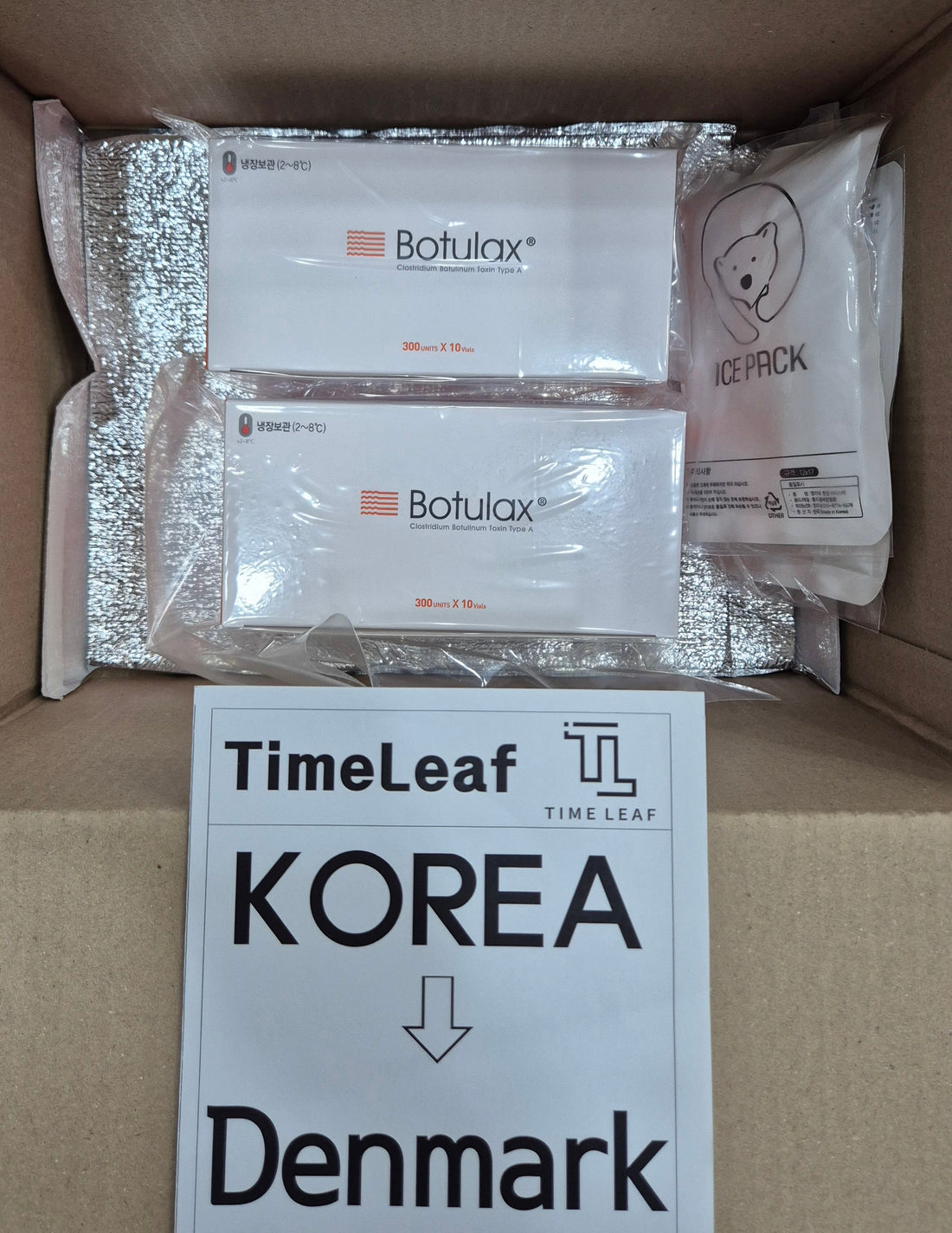 KOREA to DENMARK