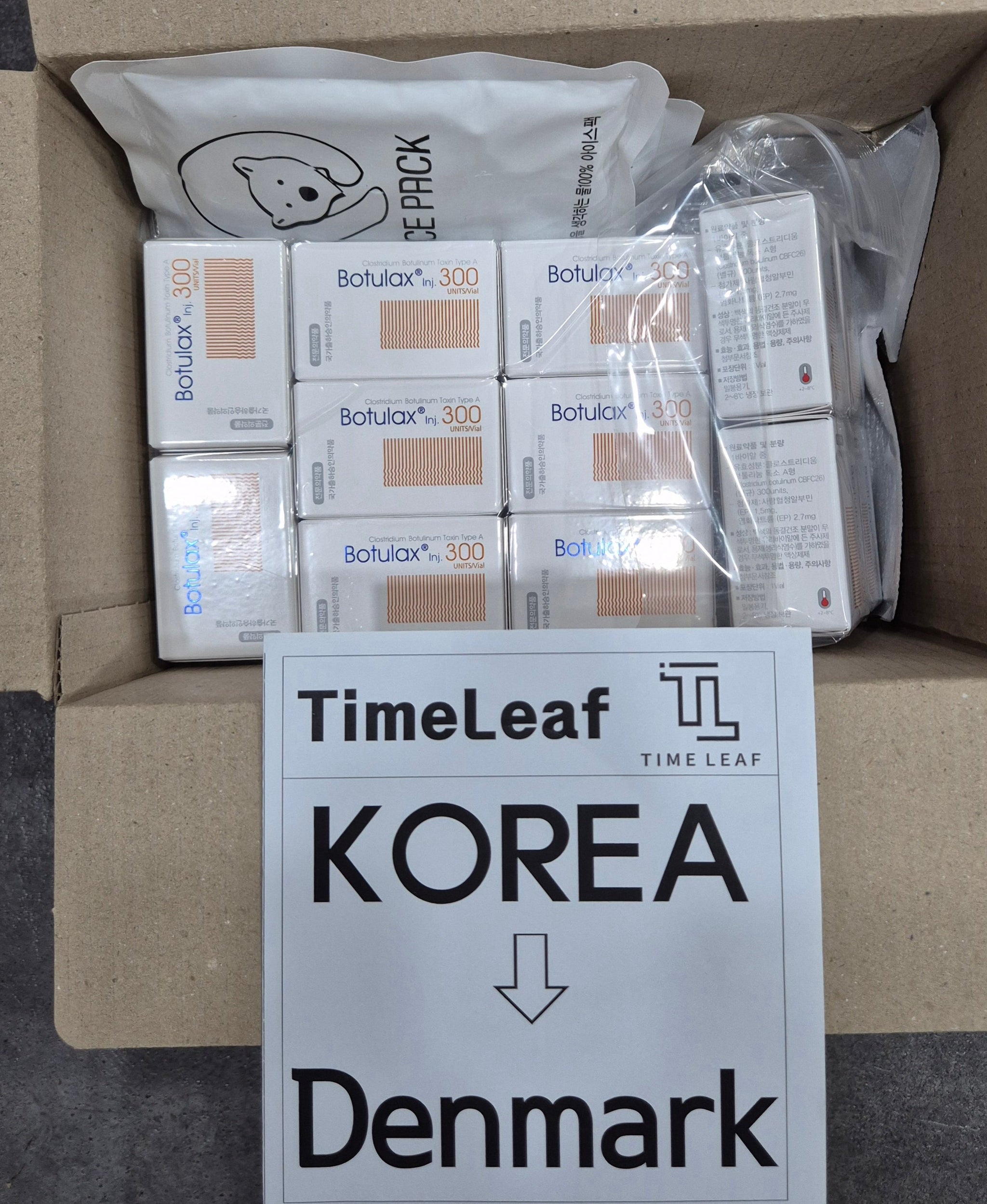 KOREA to DENMARK