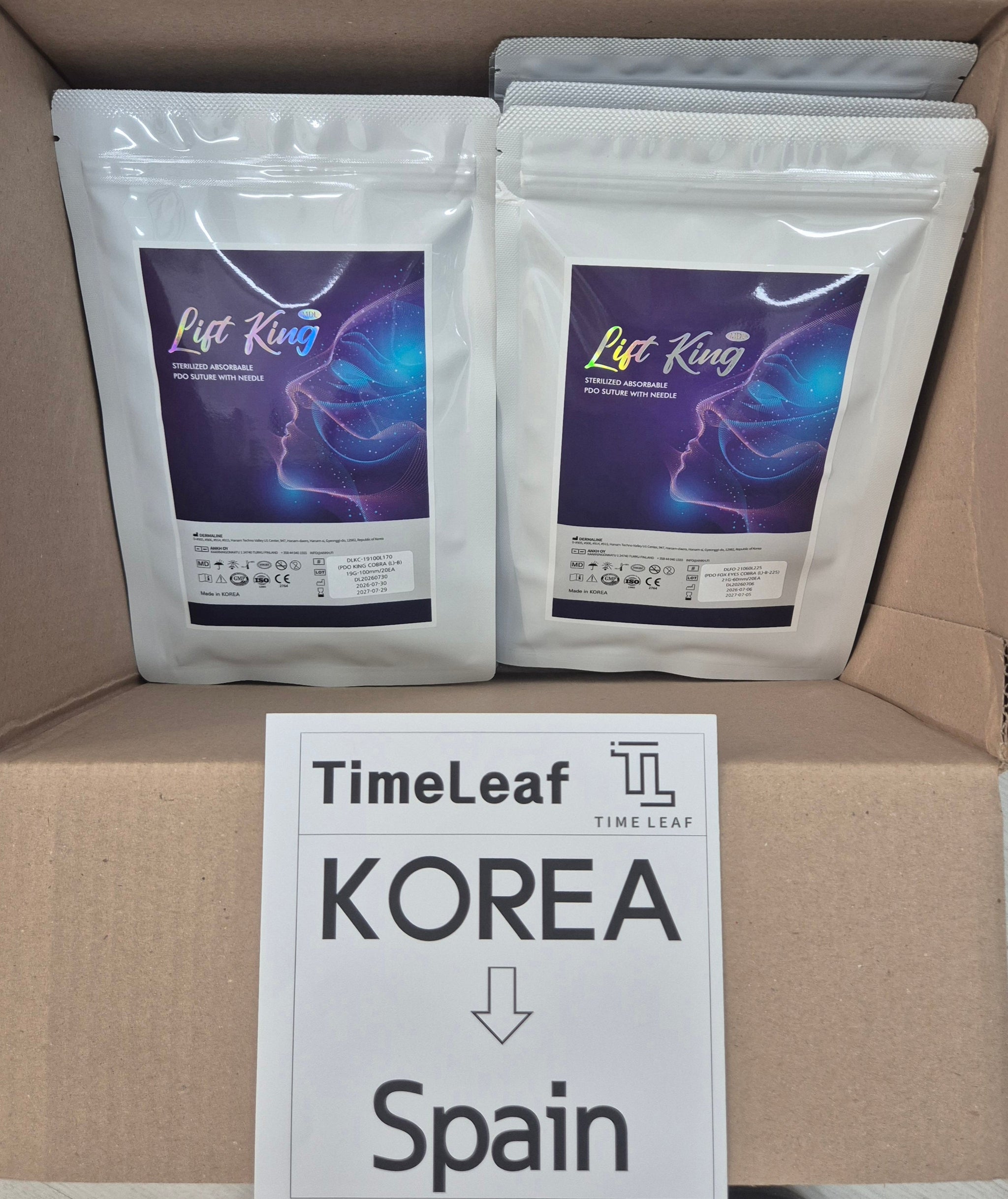 KOREA to SPAIN