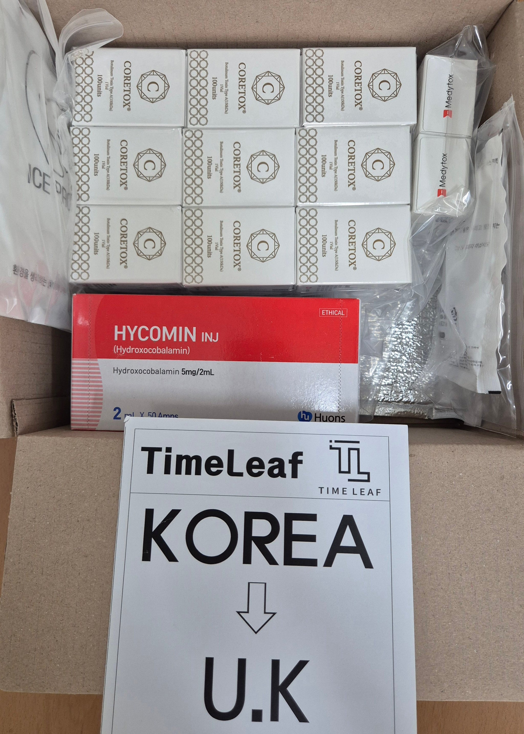 KOREA to UK