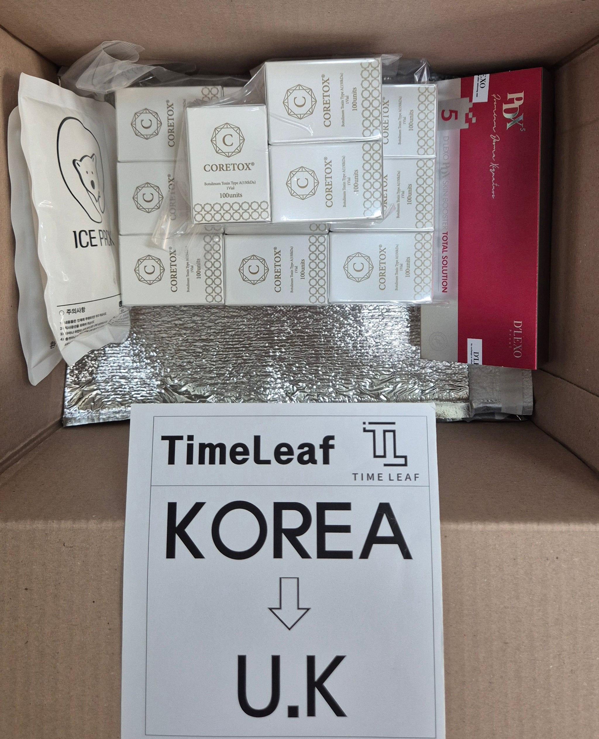 KOREA to UK