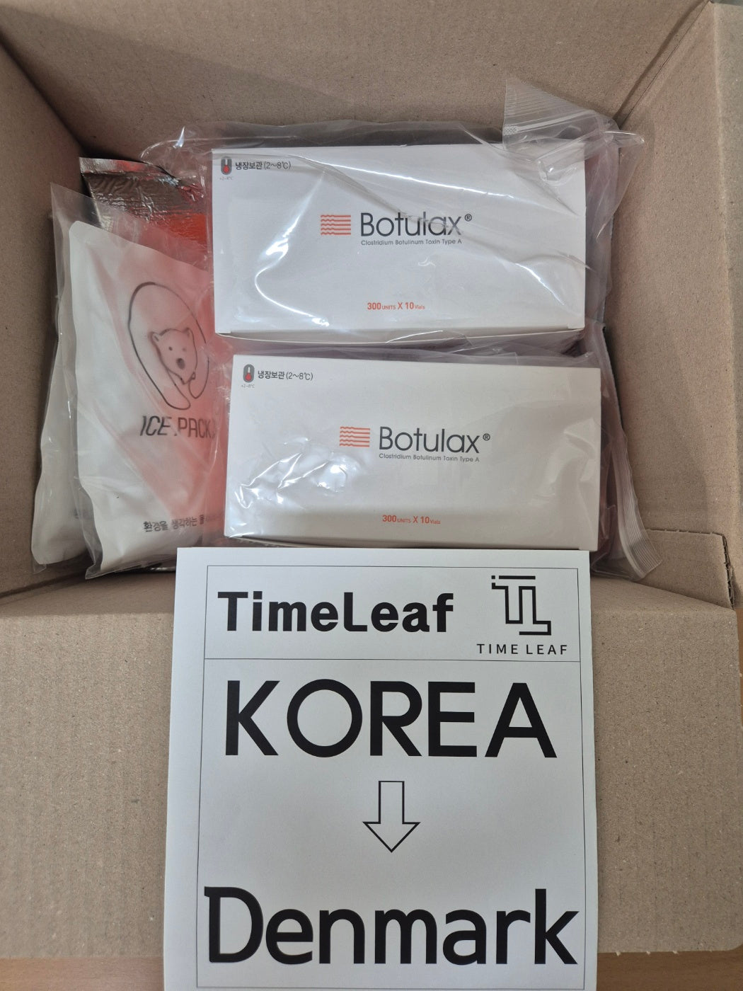 KOREA to DENMARK