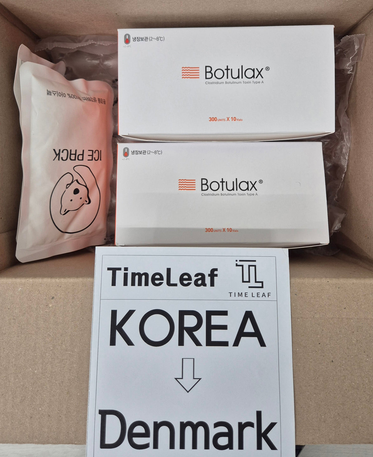 KOREA to DENMARK