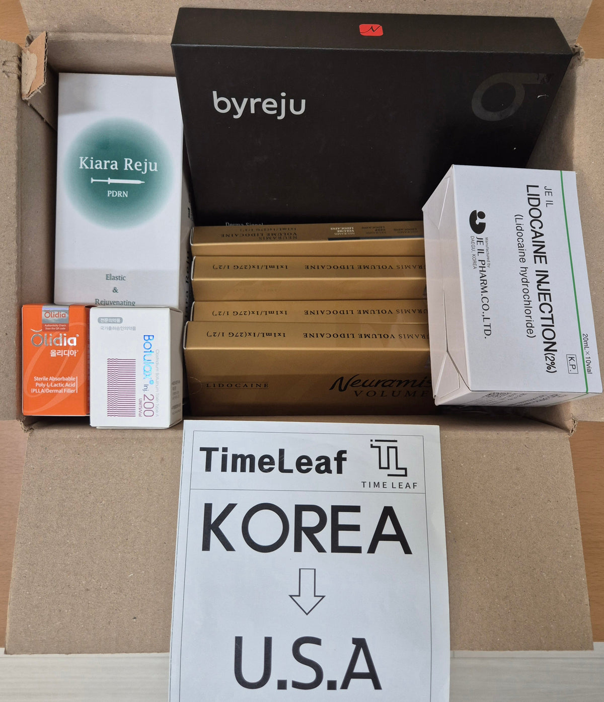 KOREA to USA