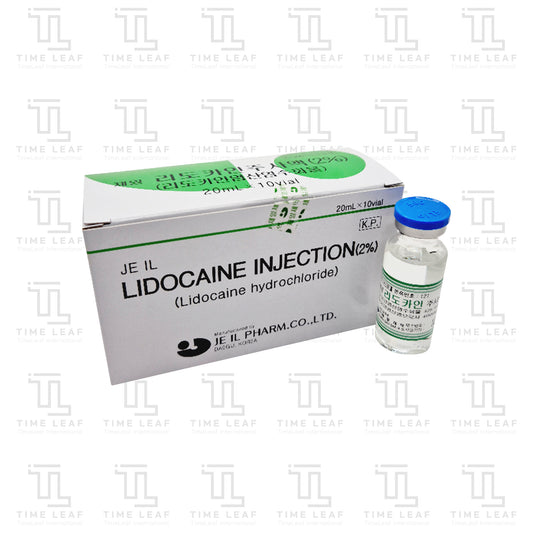 Lidocaine inj 2% (20ml x 10vial)