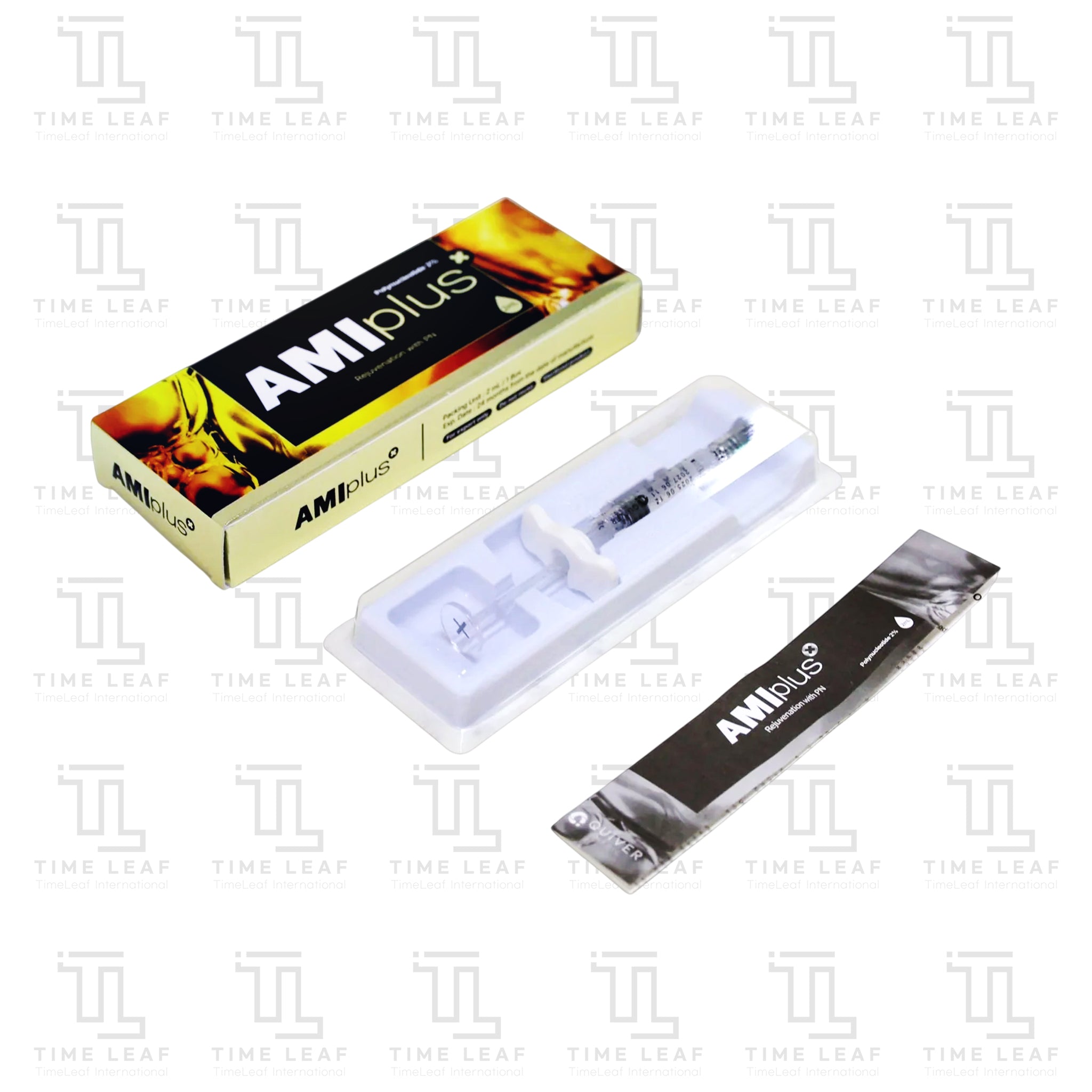 AMIplus 2% PN Korean skin booster box and syringe