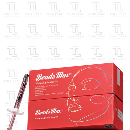 Beads Max Whitening skin booster 2ml x 3 syringe red box