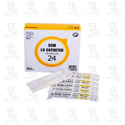 SCM I.V Catheter (24G x 50ea)