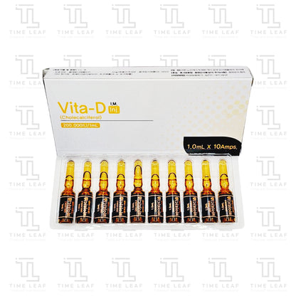 Vita-D 200,000IU inj (1ml x 10amp)